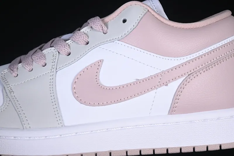 All categories Air Jordan Jordan series basketball shoes Air Jordan 1 Low Air Jordan 1 Low AJ1 Joe 1 rice white powder low-top cultural casual sneakers DC0774-606